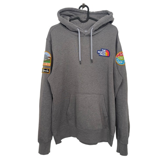 The North Face Other - The North Face Hoodie California Patch Grey Medium